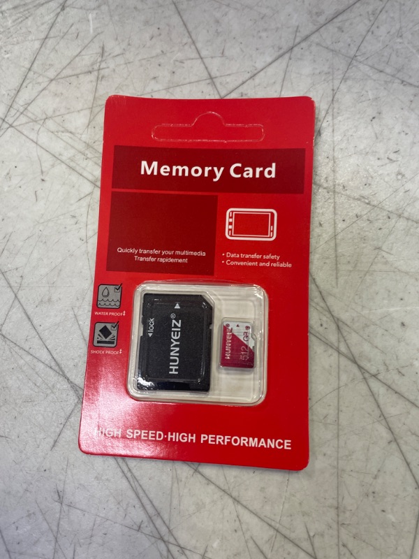 Photo 2 of 512GB Micro SD Card Memory Card for Smarphone/Computer Game Console/Dash Cam/Surveillance/Drone
