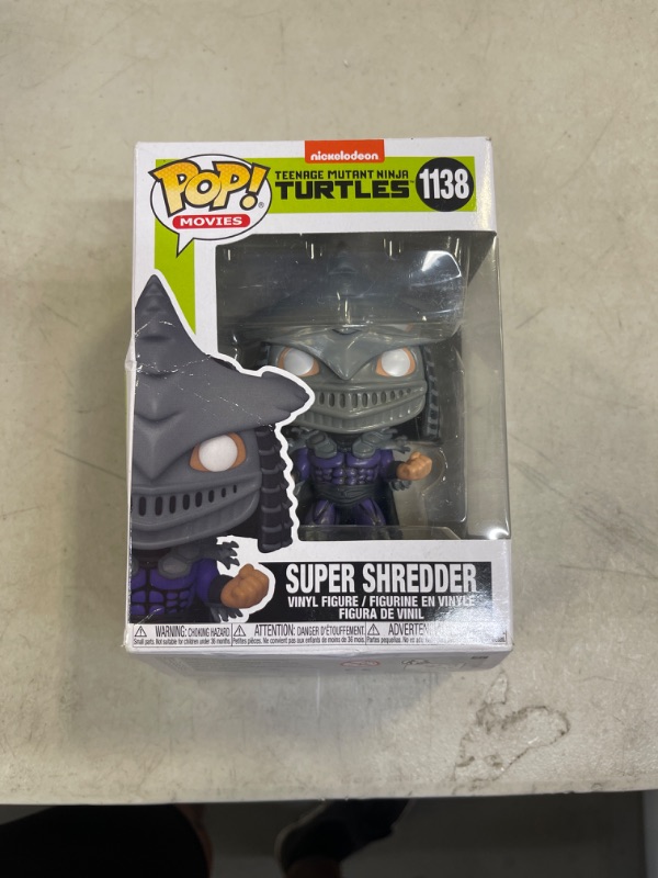 Photo 2 of Funko Pop! Movies: Teenage Mutant Ninja Turtles: Secret of The Ooze - Super Shredder, 3.75 inches