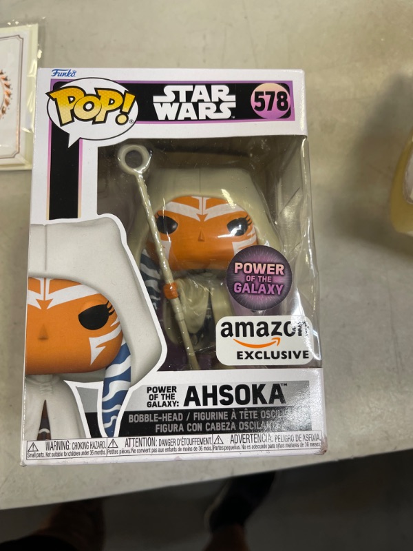 Photo 2 of Funko Pop! Star Wars: Power of The Galaxy - Ahsoka, Amazon Exclusive