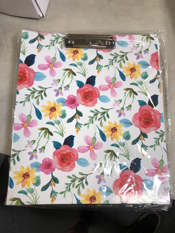 Photo 2 of 3 Ring Binder, 1 Inch Round Ring Binder with Sheet Protectors, Tab Dividers and File Folder Labels, Cute Clipboard Binders with 2 Pockets, Portfolio Binder Organizer for Women School Office Supplies