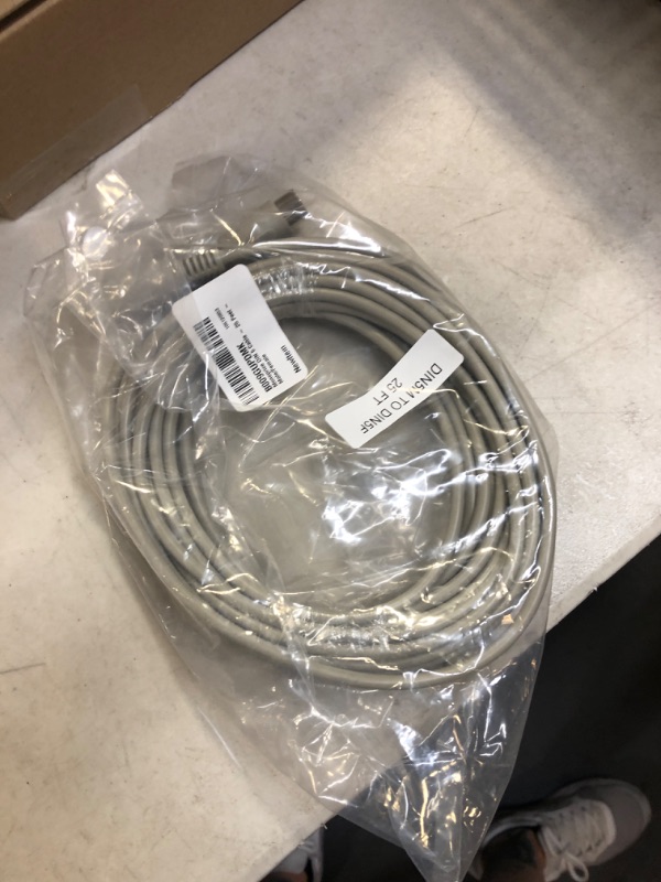 Photo 2 of Monoprice DIN 5 Cable - 25 Feet - Male/Female