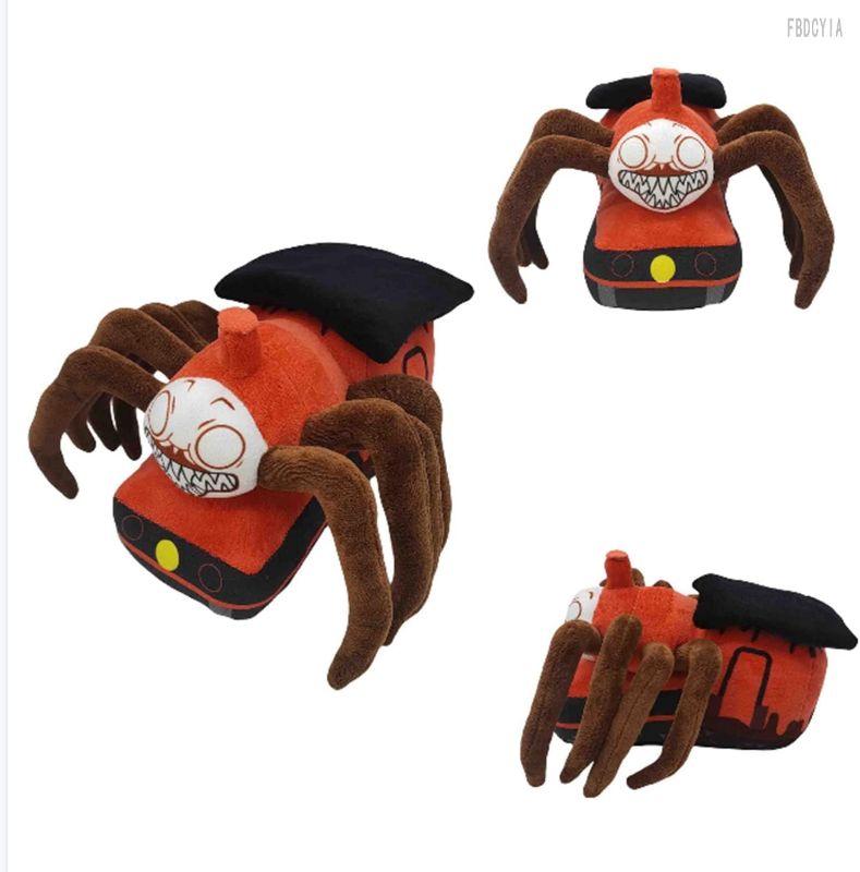 Photo 1 of FBDCYIA Choo Choo Charles Plush Toy,8.7Inch Charles Spider Train Doll,Gift for Kids Fans,Choo Choo Train Toy Spider Stuffed Animal (Red Style 1)
