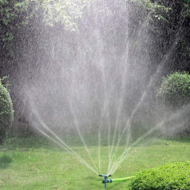 Photo 1 of Garden Sprinkler, Kadaon 360 Degree Rotating Lawn Sprinkler Large Area Coverage - Adjustable, Weighted Gardening Watering System
