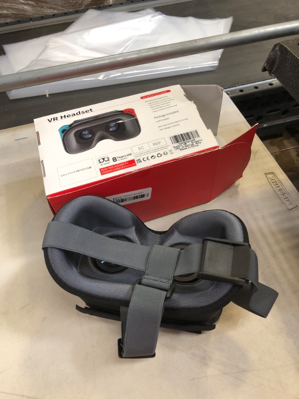 Photo 2 of Switch VR Headset Compatible with Nintendo Switch & OLED, Upgraded with Adjustable HD Lenses, Virtual Reality Glasses for Original Nintendo Switch & Switch OLED Model, Switch VR Kit, Switch 3D Goggles