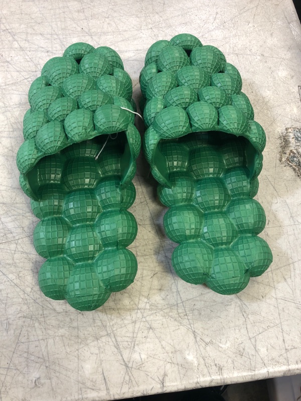 Photo 1 of 47/48 GREEN SANDALS 