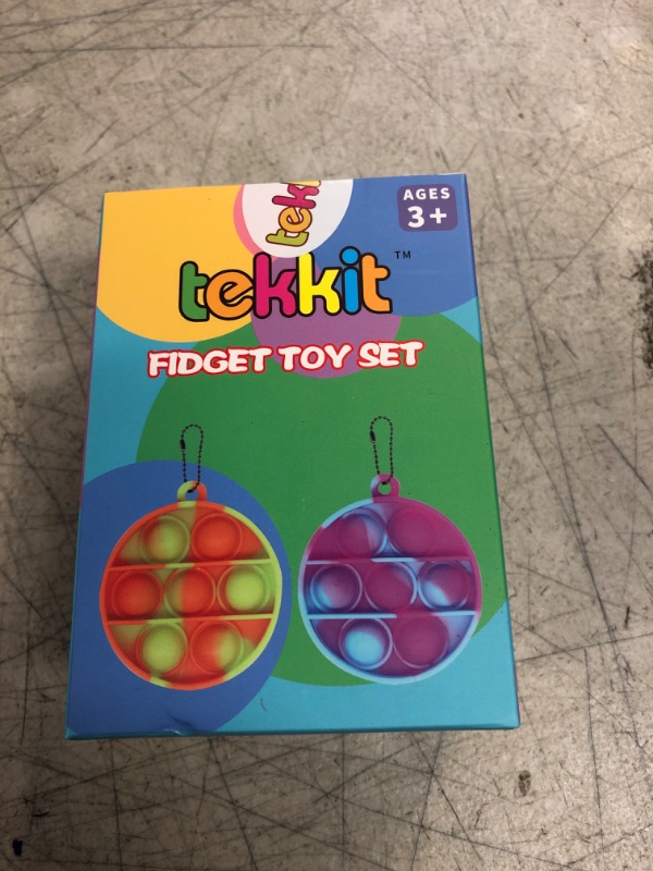 Photo 1 of 24PCS Valentines Day Gifts for Kids Party Favors Mini Pop Push it Fidget Bubble Keychain, Class Award Prize Stress Relief Sensory Toys for Kids Adults 24 PCS Keychain