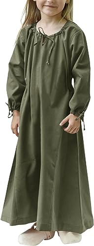 Photo 1 of Bbalizko Girls Renaissance Dress Costume Medieval Victorian Drawstring Halloween Cosplay Long Over Dresses
size- 160 