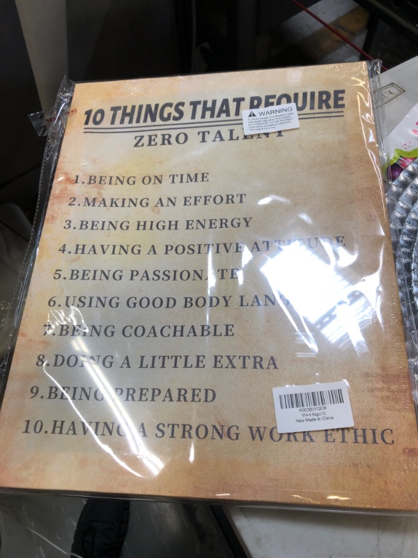 Photo 1 of 10 things that require zero talent- poster