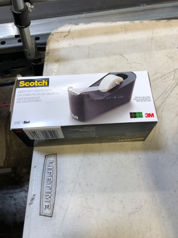 Photo 2 of Scotch Desktop Tape Dispenser Black