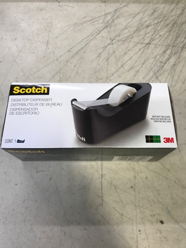 Photo 2 of Scotch Desktop Tape Dispenser Black