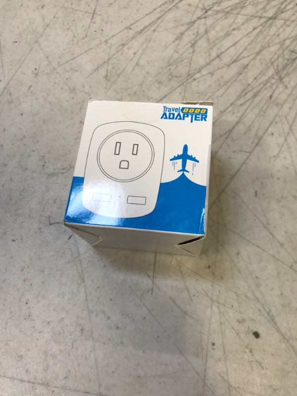 Photo 2 of Travel Plug Adapter, The US to Europe Power Outlet Converter (Not for UK), USA to Italy Chile International Electrical Adaptor USB Wall Charger for iPhone iPad Laptop Type L (Italy)