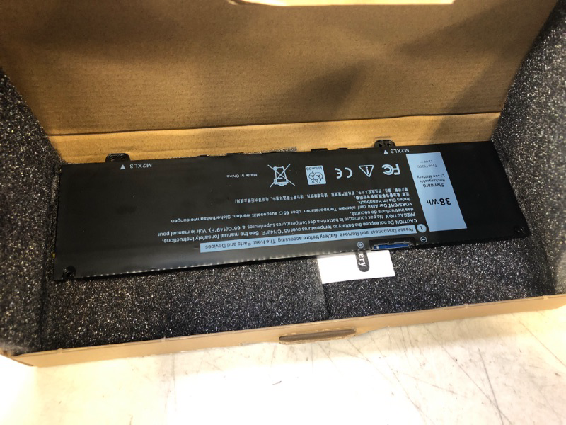 Photo 1 of 38wh f62go battery for dell inspirion