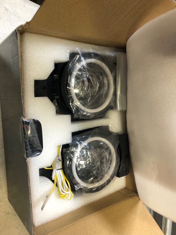 Photo 3 of 4 inch led fog lights for jeep wrangler