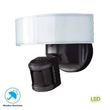 Photo 1 of 180Degree Bronze LED Motion Outdoor Security Light
