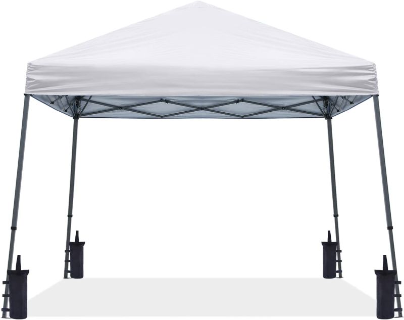 Photo 1 of ABCCANOPY Stable Pop up Outdoor Canopy Tent, White 10x10 White
