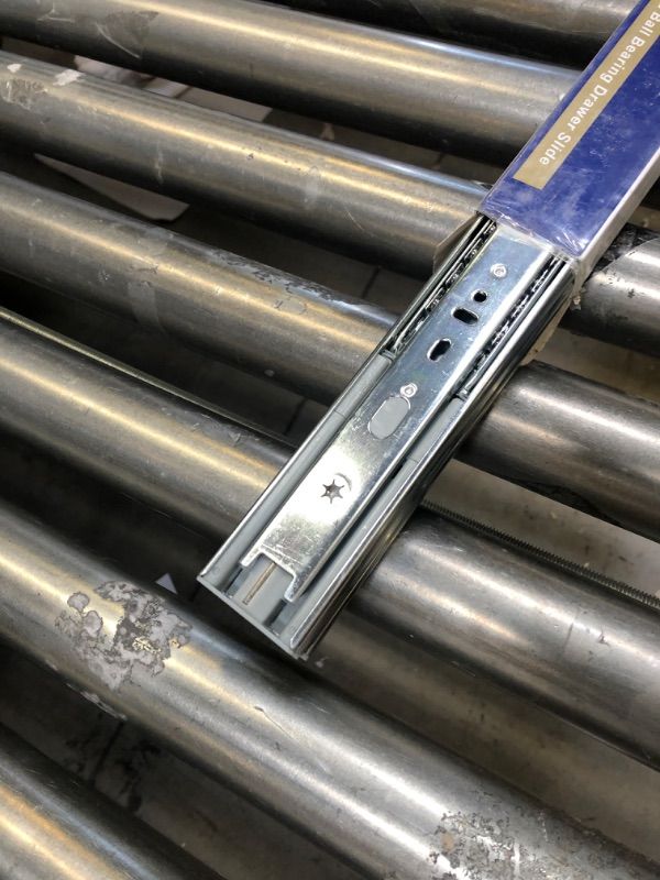Photo 1 of 1 Pair Soft Close Drawer Slides 20in - LONTAN - SL4502S3-20 Ball Bearing and Full Extension Dresser Drawer Slides 100lb Capacity Heavy Duty Drawer Slides for Cabinet 20'' Drawer Slides 1 pair