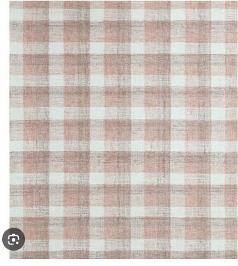 Photo 1 of Amer Rug TRA140576 Tartan Hand-Tufted Area Rug, Rose & Gold - 5 ft. x 7 ft. 6 in.
