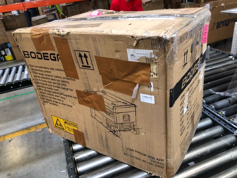 Photo 1 of DONT WORK PROPERLY
BODEGACOOLER 12 Volt Car Refrigerator, RV Car Fridge Dual Zone APP Control, Portable Freezer,37 Quart (35L) -4?-68? RV Electric Compressor Cooler 12/24V DC and 100-240V AC for Outdoor, Camping, Travel
