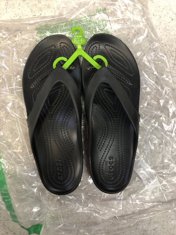 Photo 1 of BLACK CROCS SANDALS SIZE 10