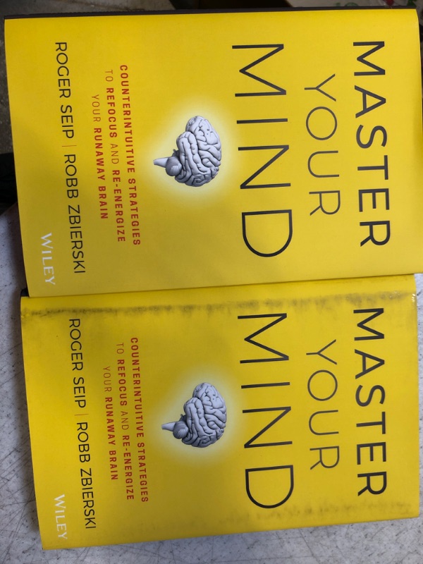 Photo 2 of 2 PACKMaster Your Mind: Counterintuitive Strategies to Refocus and Re-Energize Your Runaway Brain