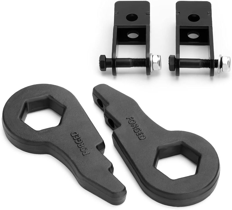 Photo 1 of 1-3" Torsion Bar Keys with Shock Extenders Brackets for Chevy GM Silverado Sierra 1500 2000-2007 and More Truck, Dynofit 1-3 Inch Forged Adjustable Suspension Leveling Lift Kits
