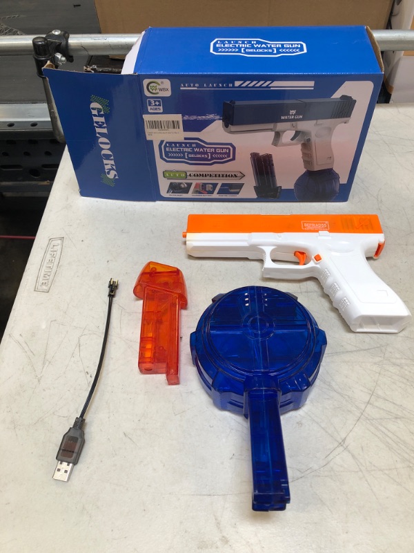 Photo 1 of Electric Water Gun Automatic Water Guns for Adults ? Kids Squirt Guns with High Capacity 434CC+58CC 32 FT Range Summer Outdoor Toy