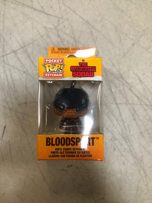 Photo 2 of Bloodspo?r?t: Fun?ko Pocket P?o?p?! Mini-Figural K?e?y?c?h?a?i?n Bundle with 1 Compatible 'ToysDiva' Graphic Protector (56005 - B)