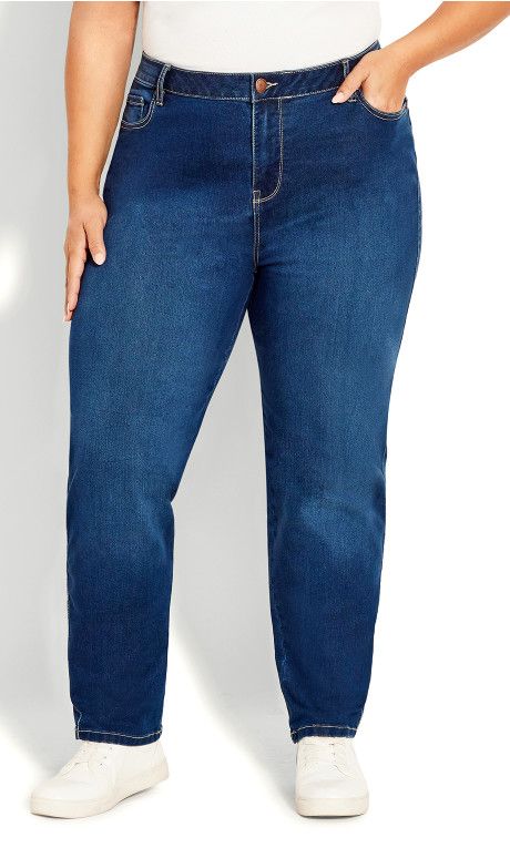 Photo 1 of JEAN BUTTER STRAIGHT - Mid Wash - 14 / XS
