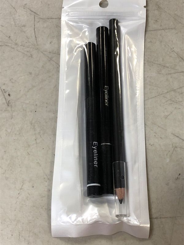 Photo 2 of ETEDES 3 Different Precision Liquid Eyeliners;Long Lasting,Waterproof,[3-in-1] Eyeliner *3; Black #-0605002
