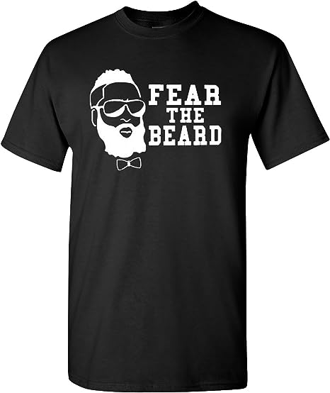 Photo 1 of Fear The Beard Basketball T-Shirt Tee - SIZE M 