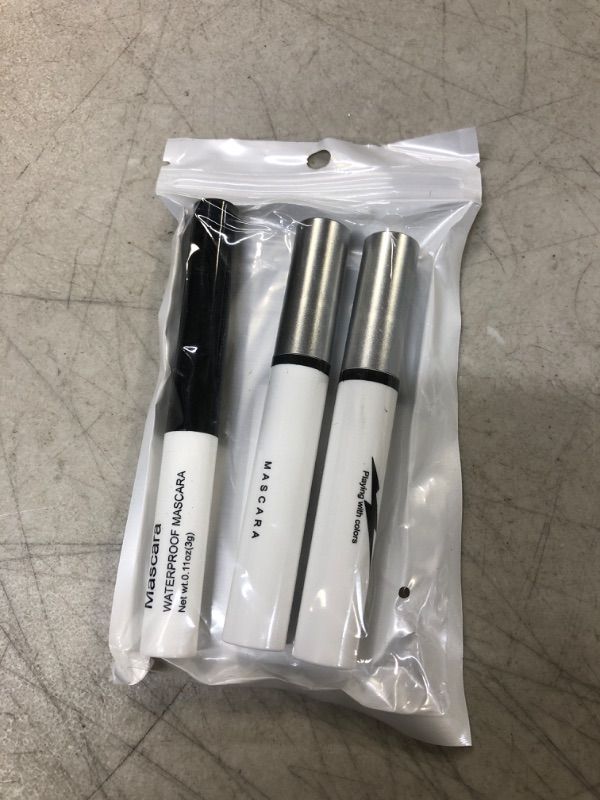 Photo 1 of 3 Different Classic Everyday Mascaras, Volume and Length,Long Lasting,Waterproof?[3-in-1] Mascara *3; Black #-0623052
