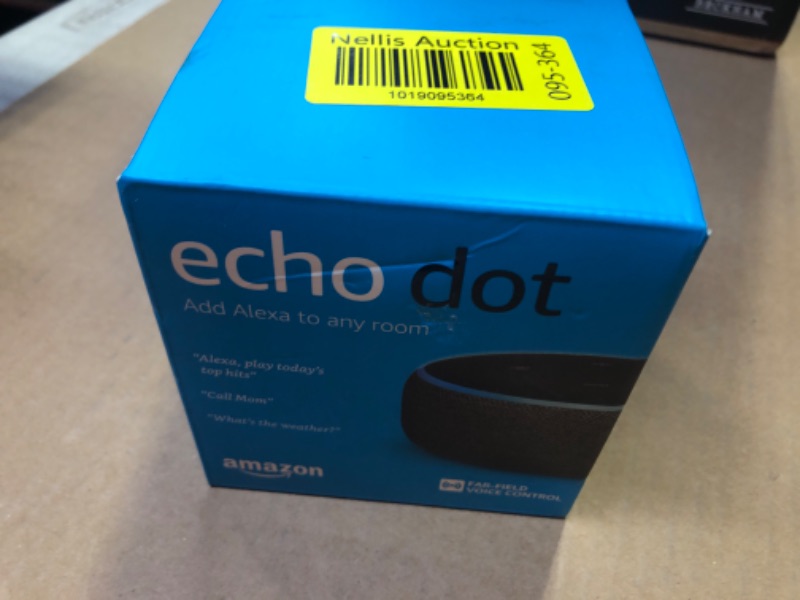 Photo 2 of Echo Dot (3rd Gen) - Smart Speaker with Alexa----sealed 