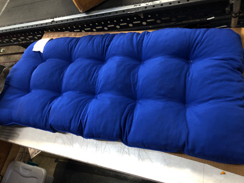 Photo 1 of 44x19x5inches Blue Cushion