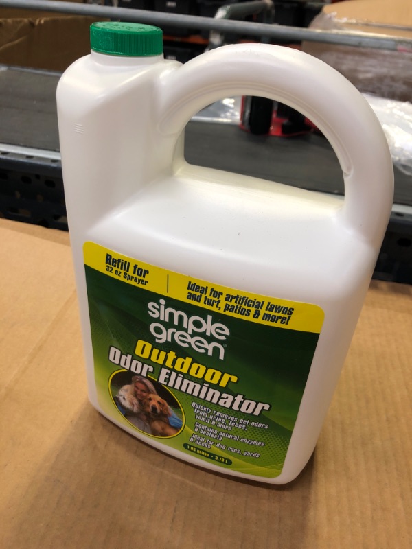 Photo 2 of 1pcs--Simple Green Outdoor Odor Eliminator for Pets, Dogs, Ideal for Artificial Grass & Patio 1 gallon