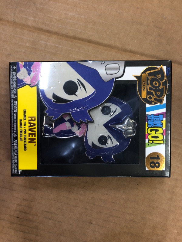 Photo 2 of Funko Pop! Sized Pin DC: Teen Titans - Raven