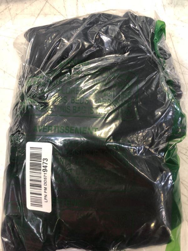 Photo 2 of Gildan Adult Heavy Cotton T-Shirt, Style G5000, 2 Pack Black Size L