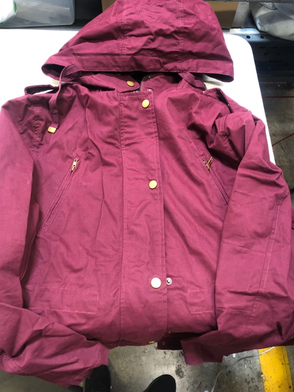 Photo 1 of LARGE BURGUNDY  JACKET 