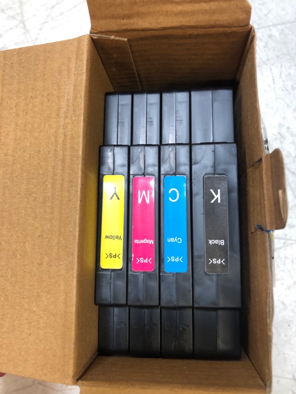 Photo 2 of Xcinkjet New Sublimation Ink Cartridge Compatible with Sawgrass Virtuoso SG500 SG1000 Printers(1 Black, 1 Cyan, 1 Magenta, 1 Yellow, 4-Pack)