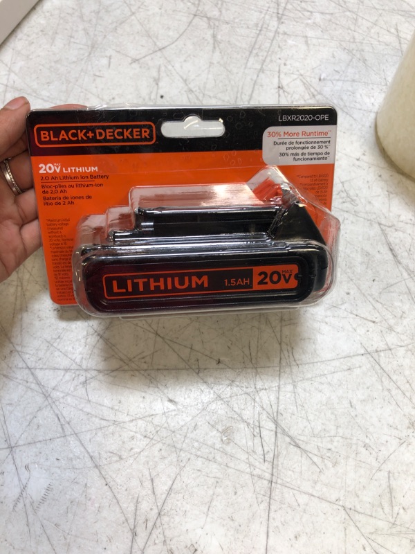 Photo 1 of 2.0 AH LITHIUM BATTERY 