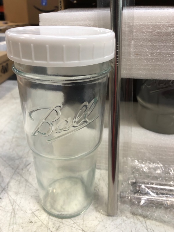Photo 1 of 4-PACK 24 OZ. ICED COFFEE  CUPS MASON JARS 