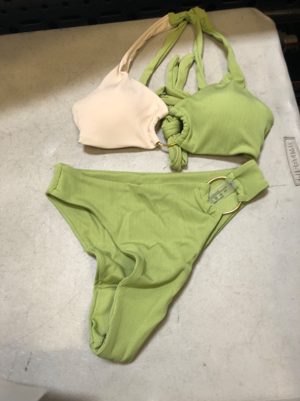 Photo 1 of CALSUZ Womens two pcs bikini set size small 