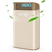 Photo 2 of Mini Raycono Pluggable Small Air Purifier, Small Room Wall Air Sanitizer for Pets, Office, Kitchen, Ozone Free, Removal of Odors, Dust, Portable Mini Air Cleaner