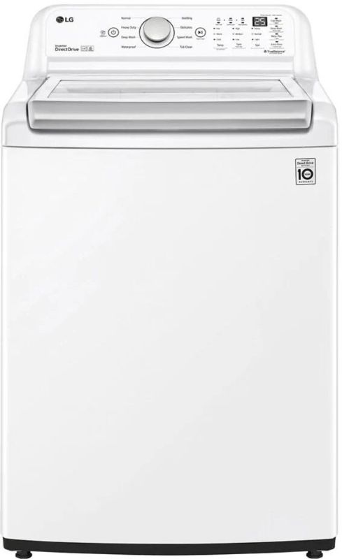 Photo 1 of WT7150CW LG 5.0 cu.ft. Ultra Large Capacity Top Load Washer - White