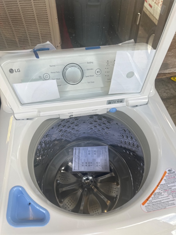 Photo 3 of WT7150CW LG 5.0 cu.ft. Ultra Large Capacity Top Load Washer - White