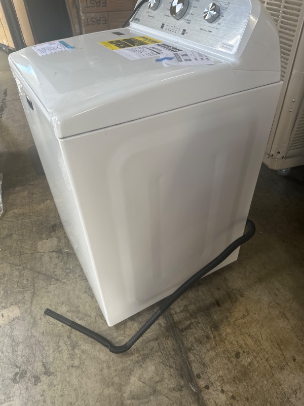 Photo 1 of Maytag - 4.5 Cu. Ft. High Efficiency Top Load Washer with Deep Fill --White