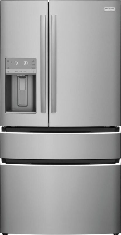 Photo 1 of GRMC2273BF Frigidaire Gallery 36" Counter Depth 21.5 cu ft French Door Refrigerator - Smudgeproof Stainless Steel