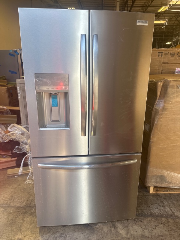 Photo 2 of Frigidaire Gallery 27.8-cu ft French Door Refrigerator with Dual Ice Maker (Fingerprint Resistant Stainless Steel) ENERGY STAR