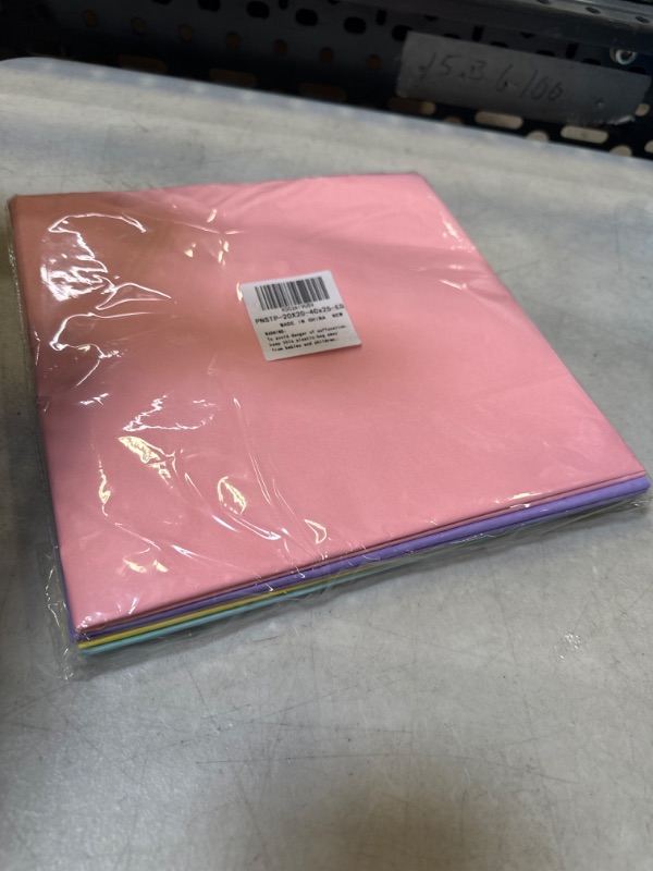 Photo 2 of Packanewly 100 Sheets (20" x 20") Bulk Tissue Paper 4 Colors 