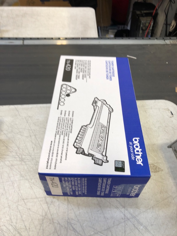 Photo 1 of Brother TN-420 Black Toner Cartridge, Standard