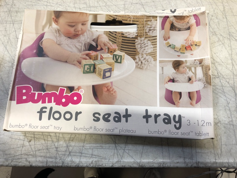 Photo 2 of Bumbo Play Tray - Feeding Tray and Play Surface for Bumbo Floor Seat Ivory